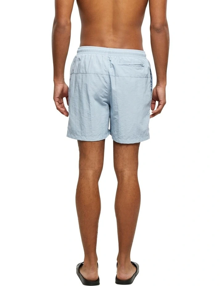 Block Swim Shorts in Summer Blue
