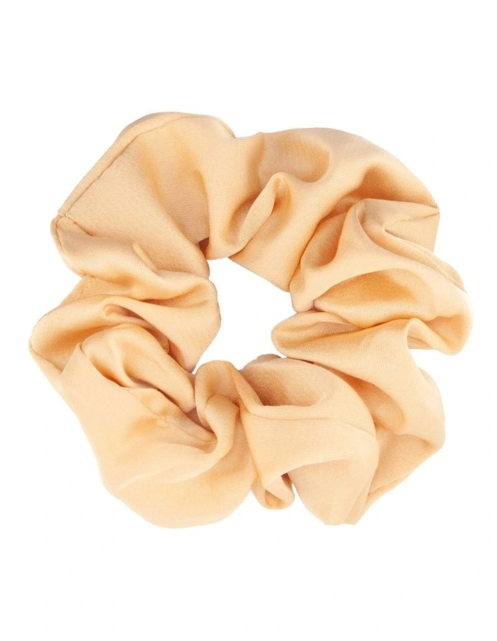 Satin Scrunchie in Lemon