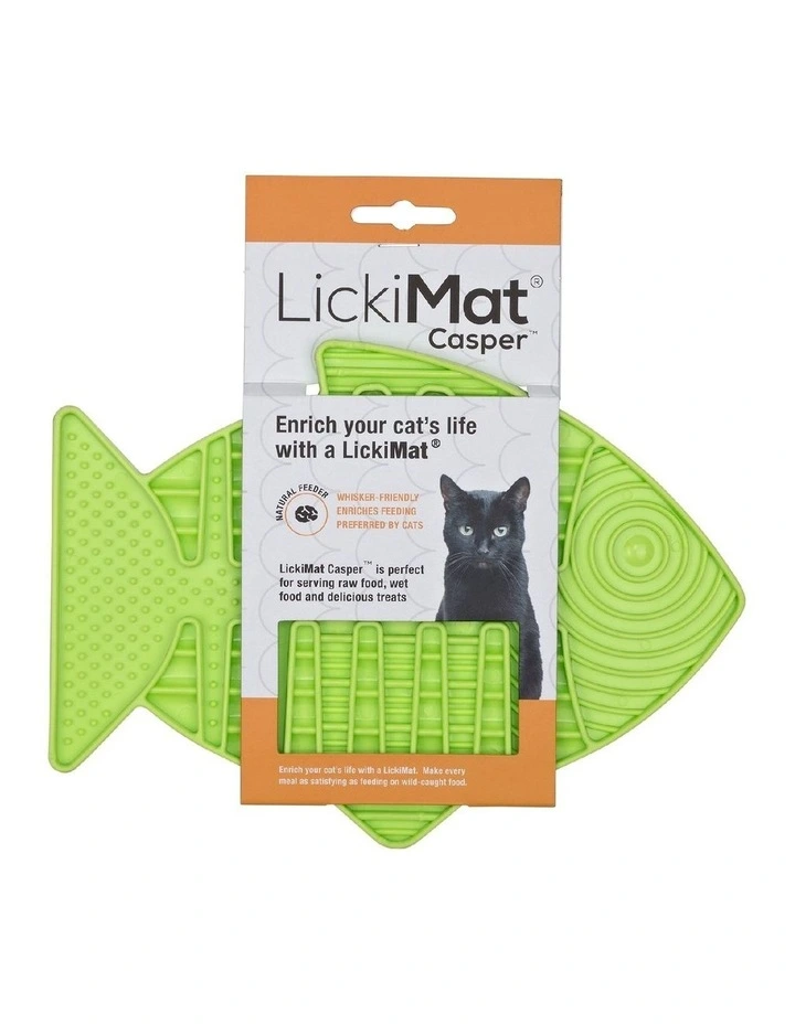 Casper Slow Food Bowl for Cats in Green