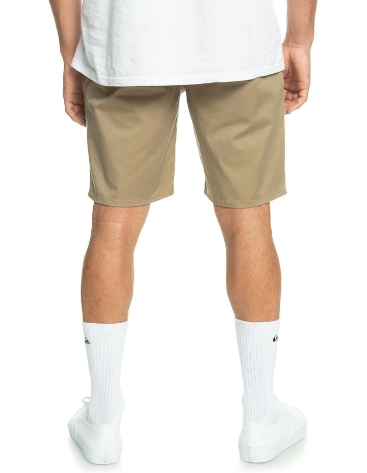 Everyday Union Stretch Chino Shorts in Beige