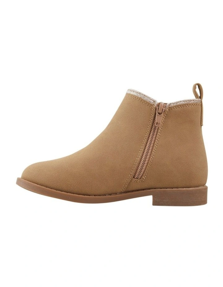 Evie Boots in Beige