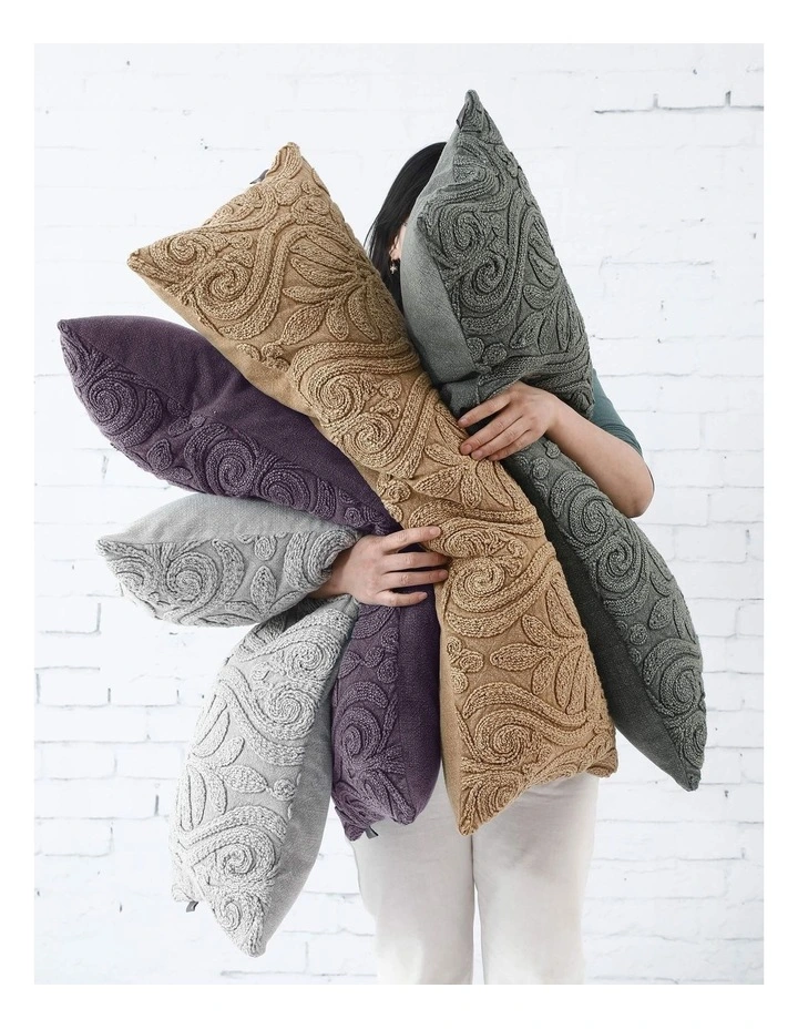 Malta Cushion 35x90 in Plum