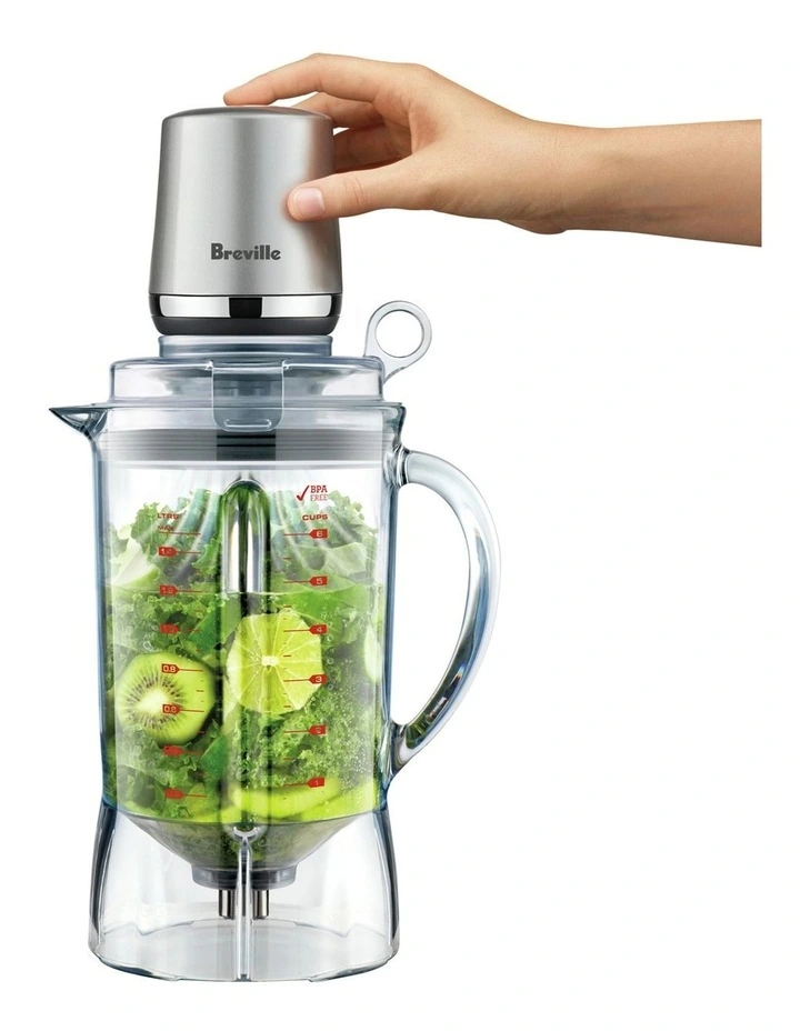 The Vac Q Blender Accessory in Silver BBL002SIL