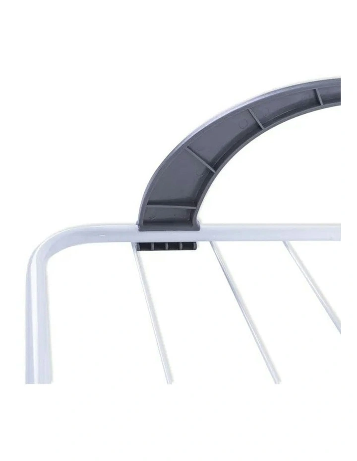 5 Rail Over Door Clothes Airer in white
