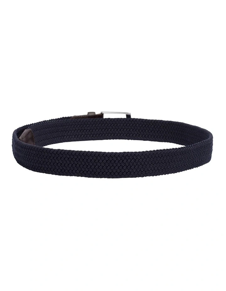 Webbed Belt in Blue