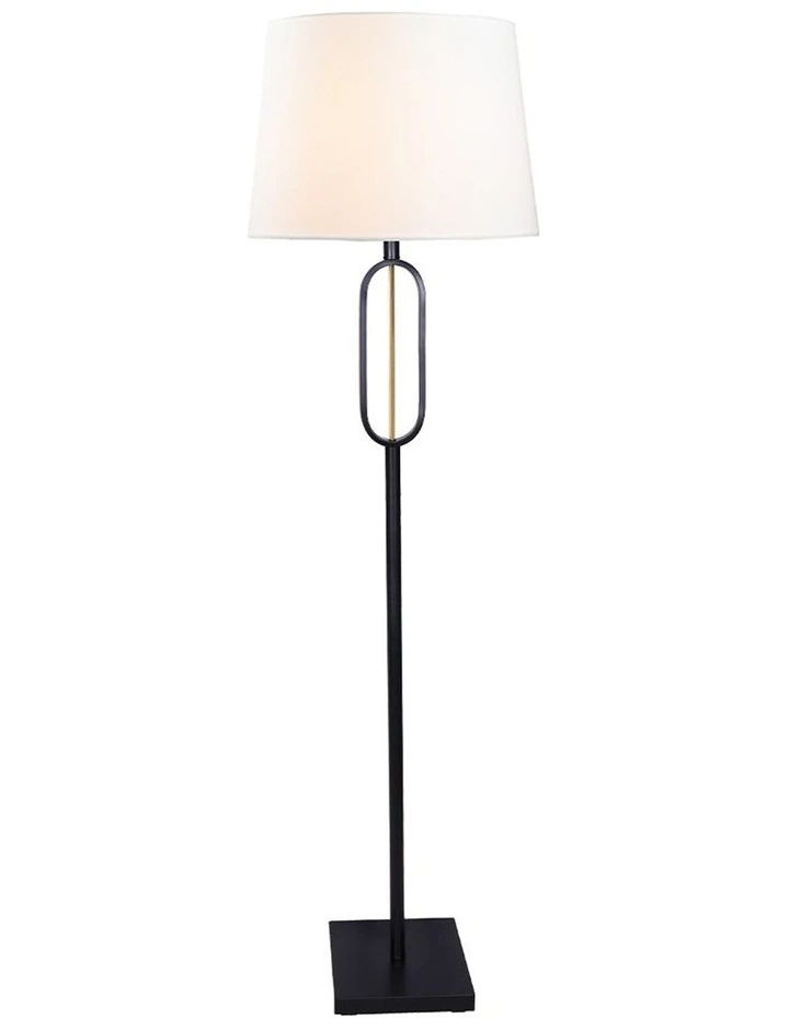 Sarantino Classic Floor Lamp with Empire Shade