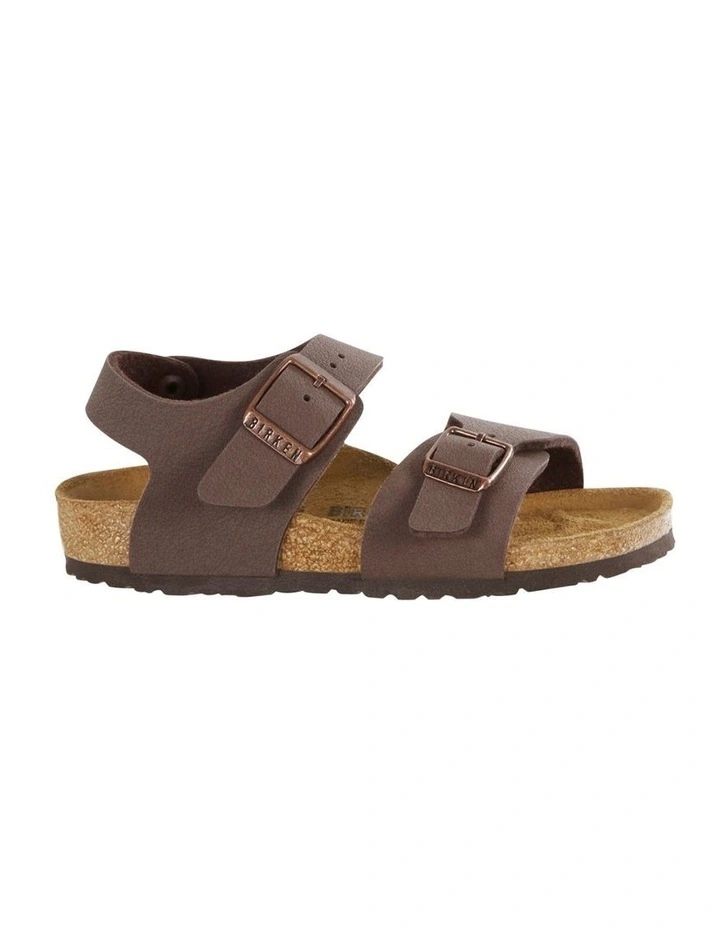 New York Narrow Children's Sandals in Mocha