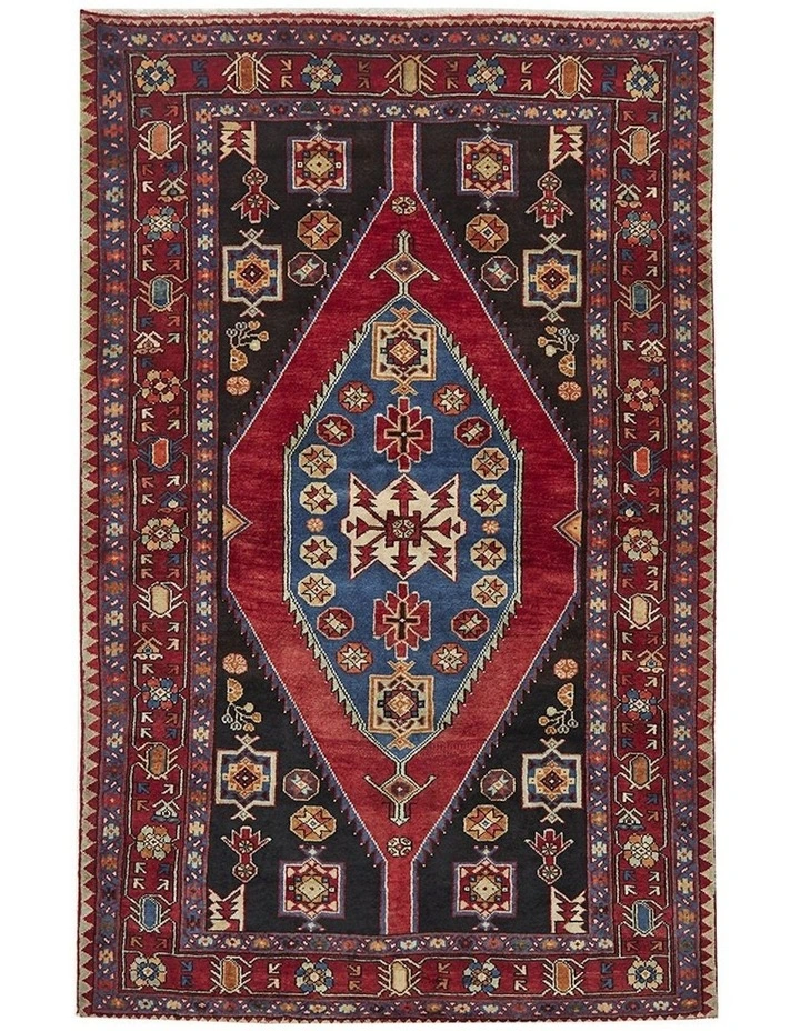 Hand Knotted Pure Wool Saveh Rug 215X135cm