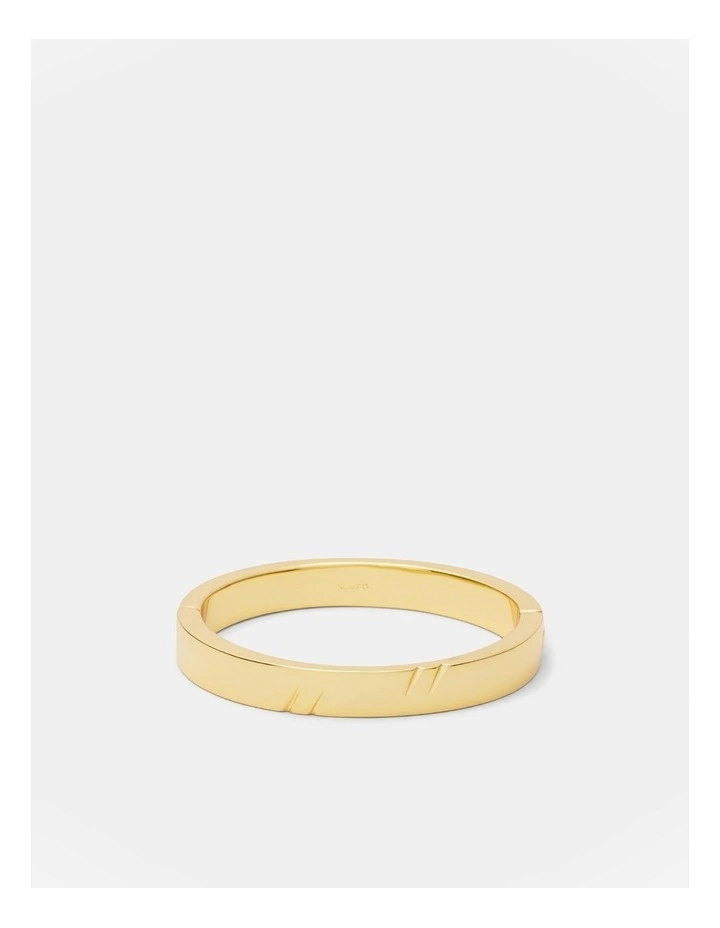 Instrumental Bangle in Gold