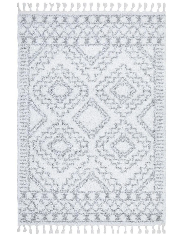 Casablanca Fez Rug In Silver