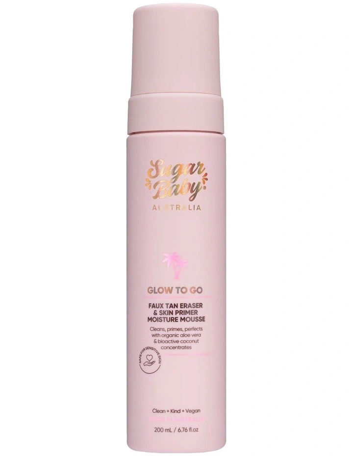 Glow To Go Faux Tan Eraser & Skin Primer Moisture Mousse