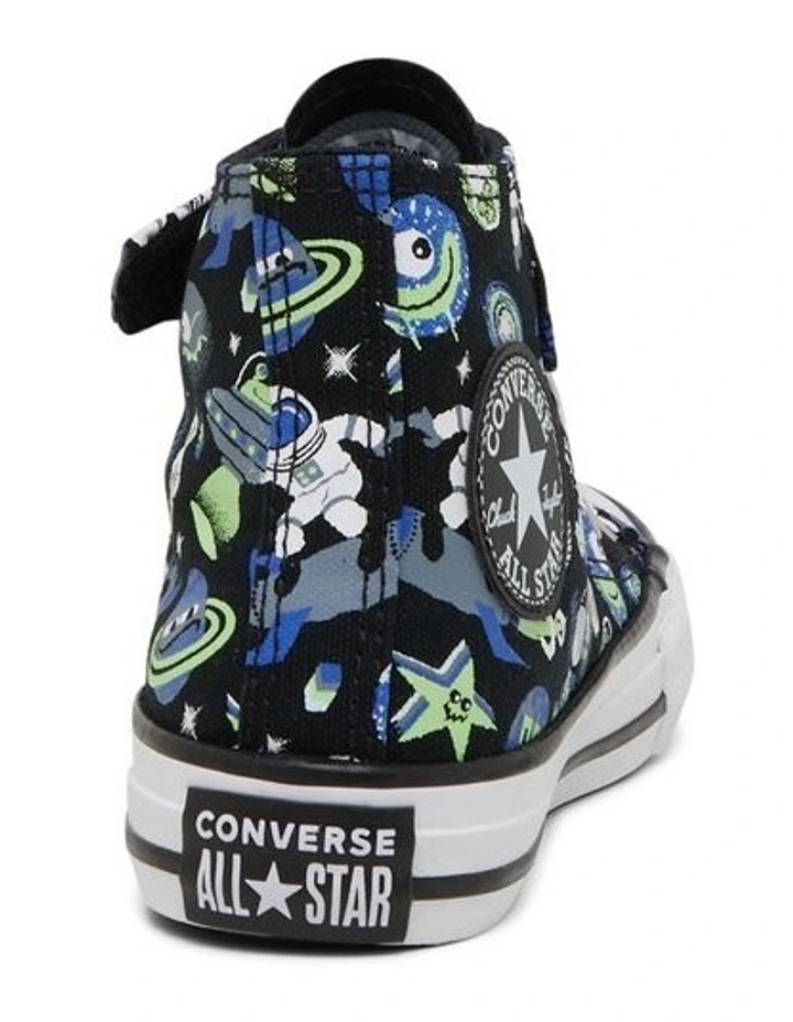Chuck Taylor 1V Hi Space Cruiser Youth Sneakers in Black