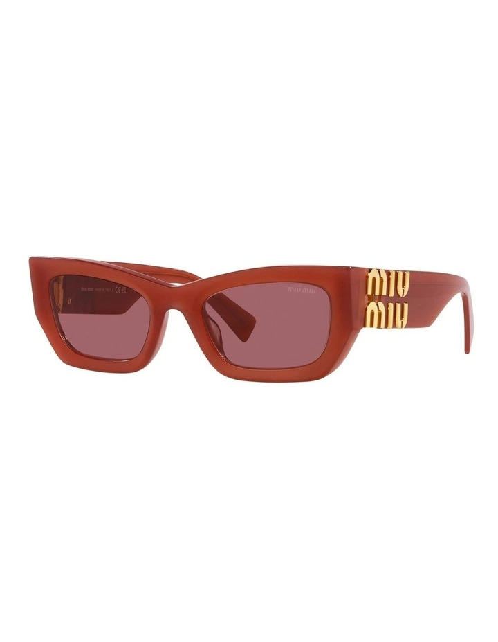 MU 09WS Sunglasses in Red
