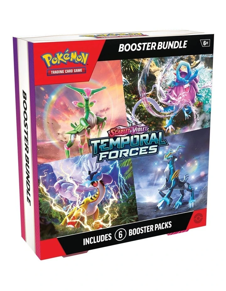 TCG: Scarlet and Violet - Temporal Forces Booster Bundle