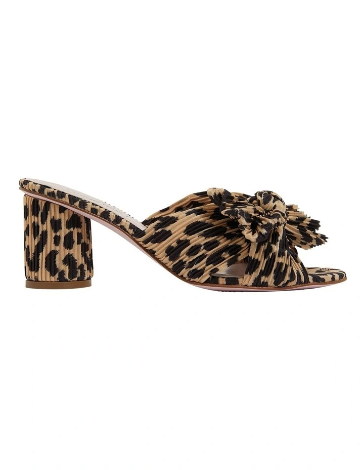 Surge Leopard Fabric Sandals