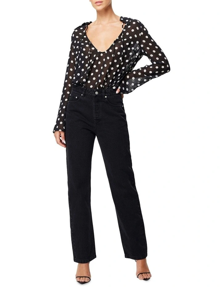 Soft Spot Top in Polka Dot