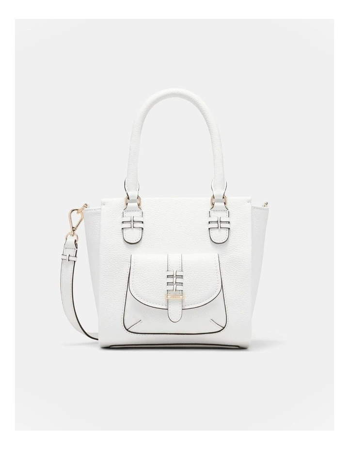 Deco Tote Bag in White