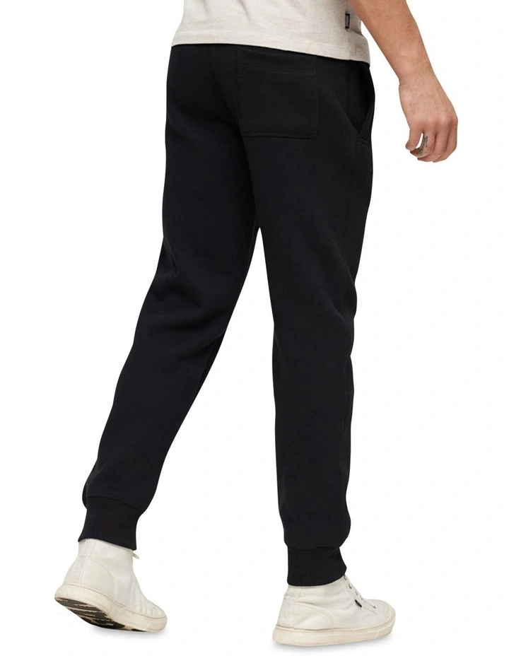 Essential Logo Joggers in Black