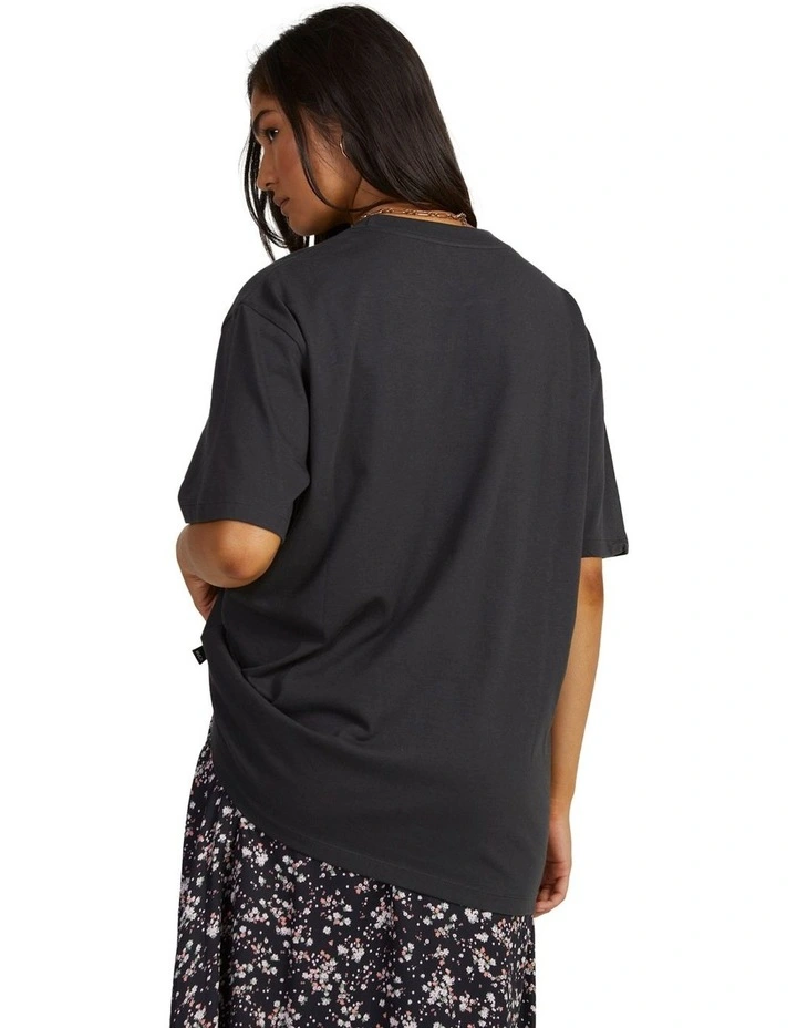 Roses Only Easy T-Shirt in Black