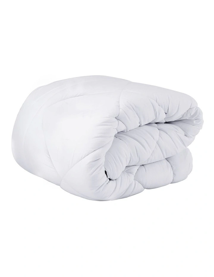 Microfibre Bamboo Quilt 400GSM Comforter Doona King in White