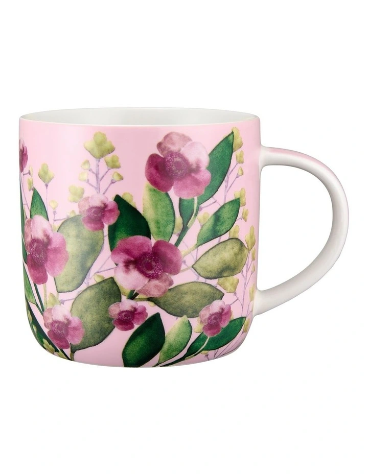 Bouquet Mug 480ml Gift Boxed in Pink