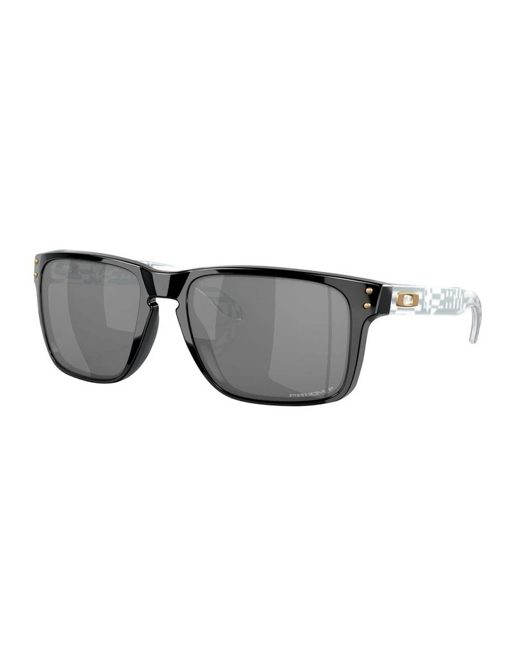 Holbrook XL Introspect Collection Polarised Sunglasses in Black