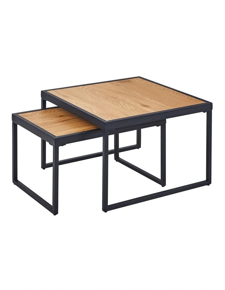 Mack Nesting Coffee Tables in Brown