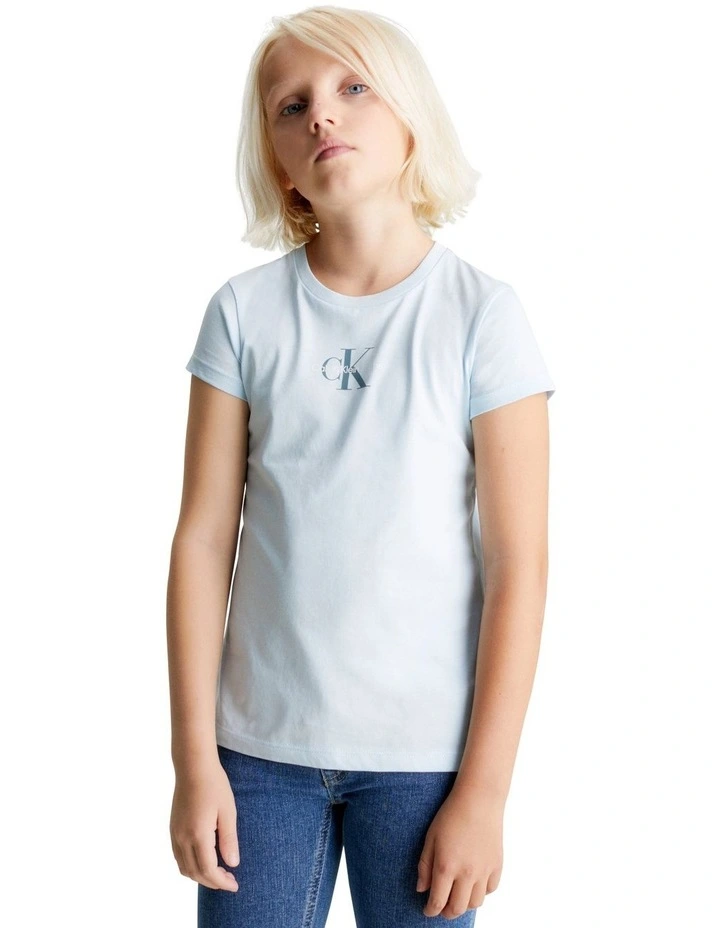 Micro Monogram Top in Keepsake Blue