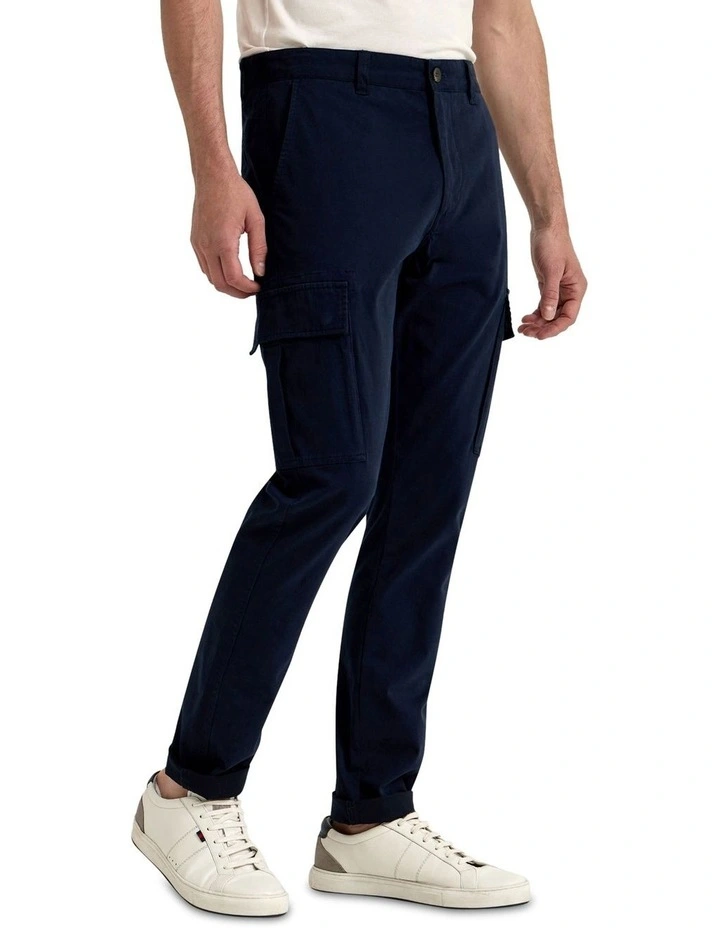 Carl Cargo Pants in Ink