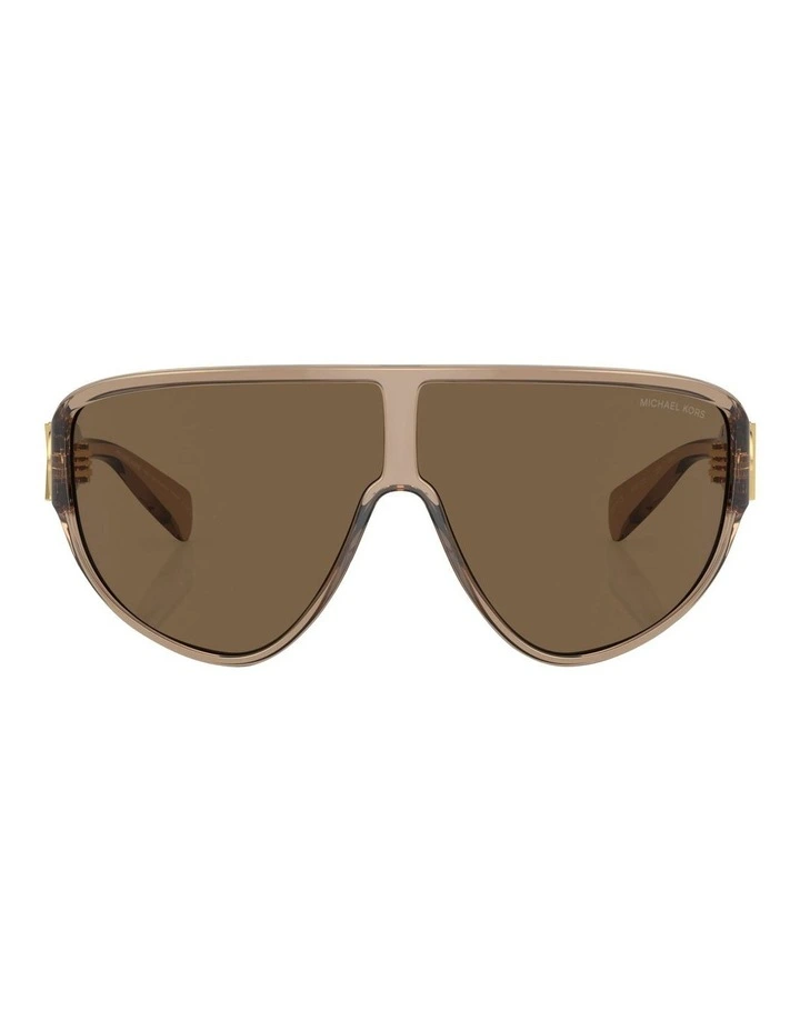 Empire Shield Sunglasses in Brown