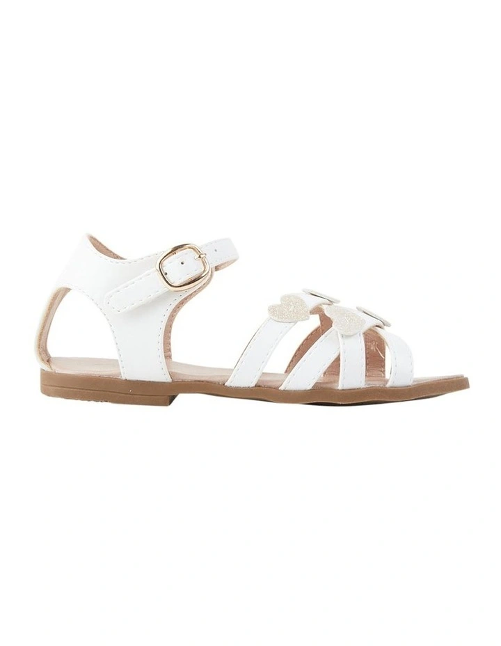 Cascade Sandals in White