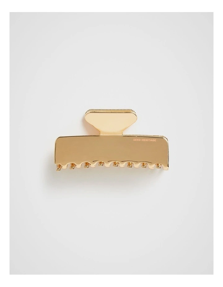 Metal Claw Clip in Gold