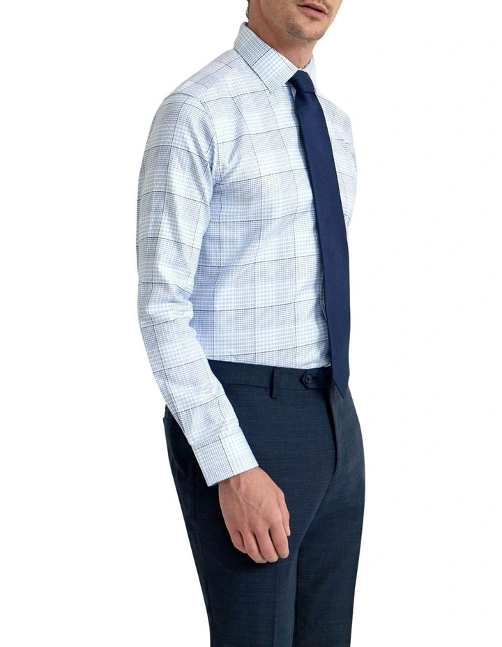 Beckton Luxury Check Shirt in Blue