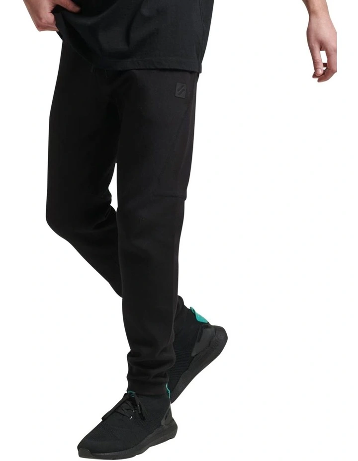 Code Tech Slim Jogger in Black