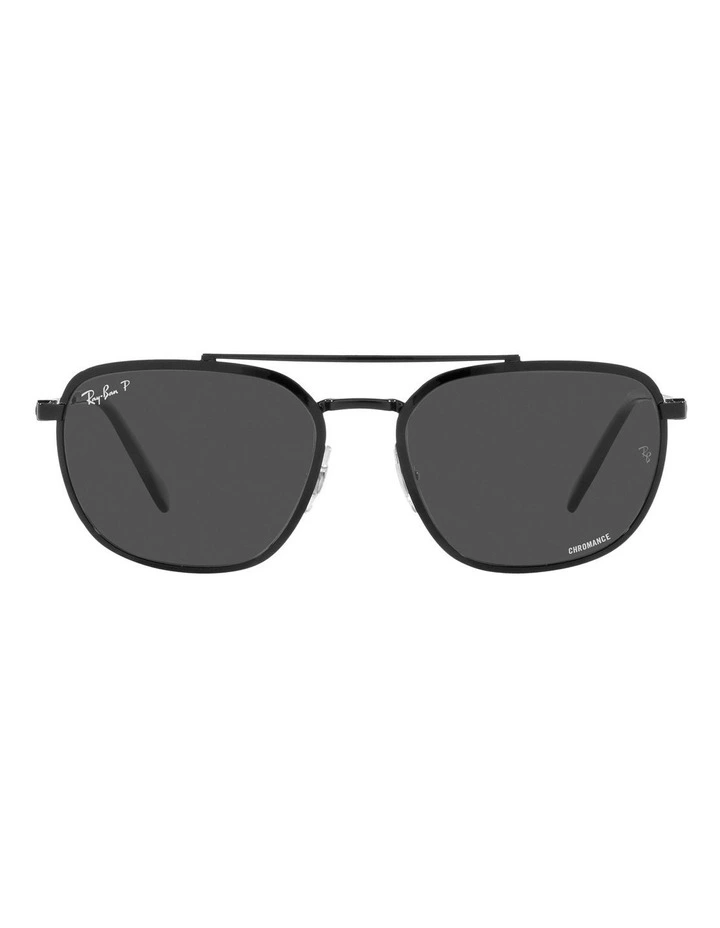 Chromance Polarised RB3708 Sunglasses in Black