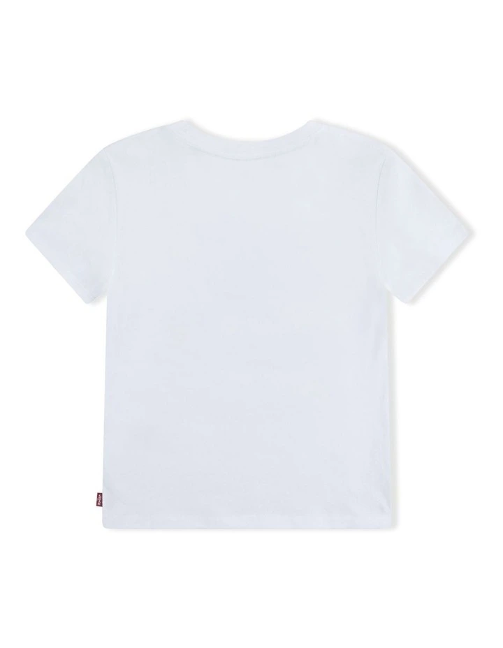 Retro Tee in Bright White