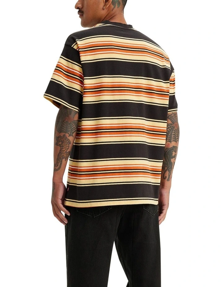 Red Tab Vintage T-Shirt in Meteorite