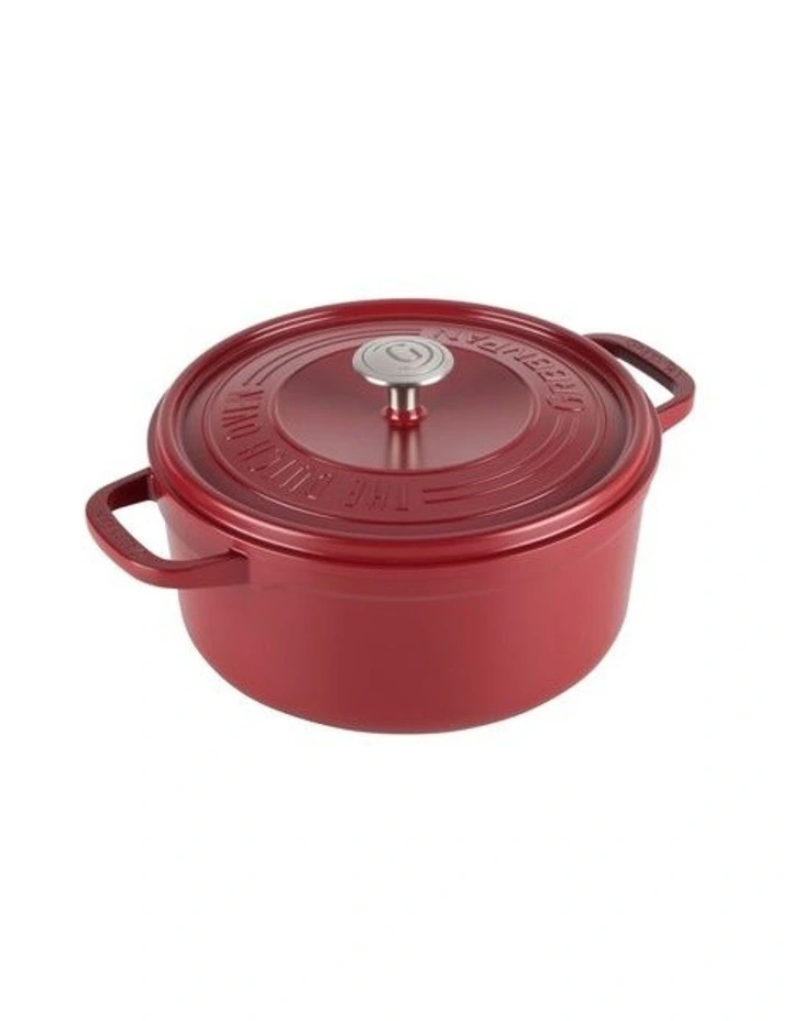 Featherweights Casserole 28cm/6.6L With Lid in Scarlet Red