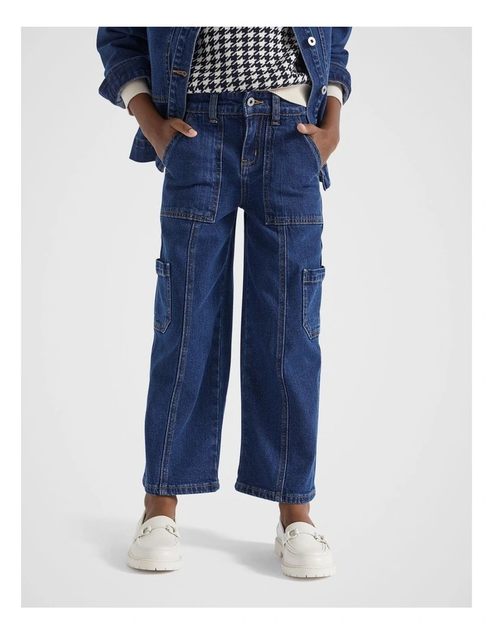 Carpenter Pocket Jean in Midnight Indigo