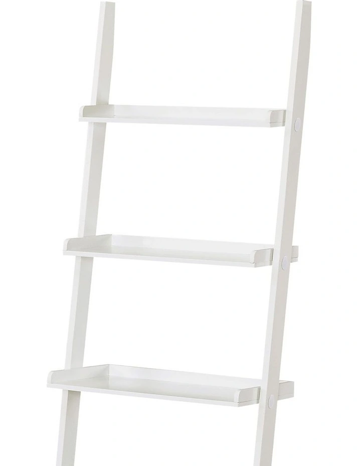 Aster 5-Tier Ladder Shelf in White