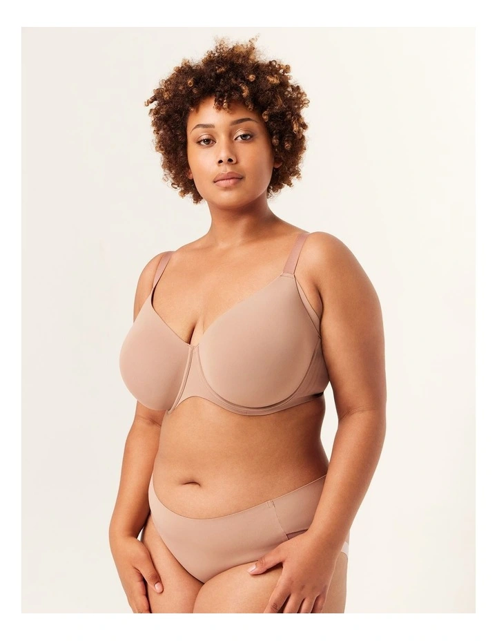 Comfit Collection Midi Brief in Mocha