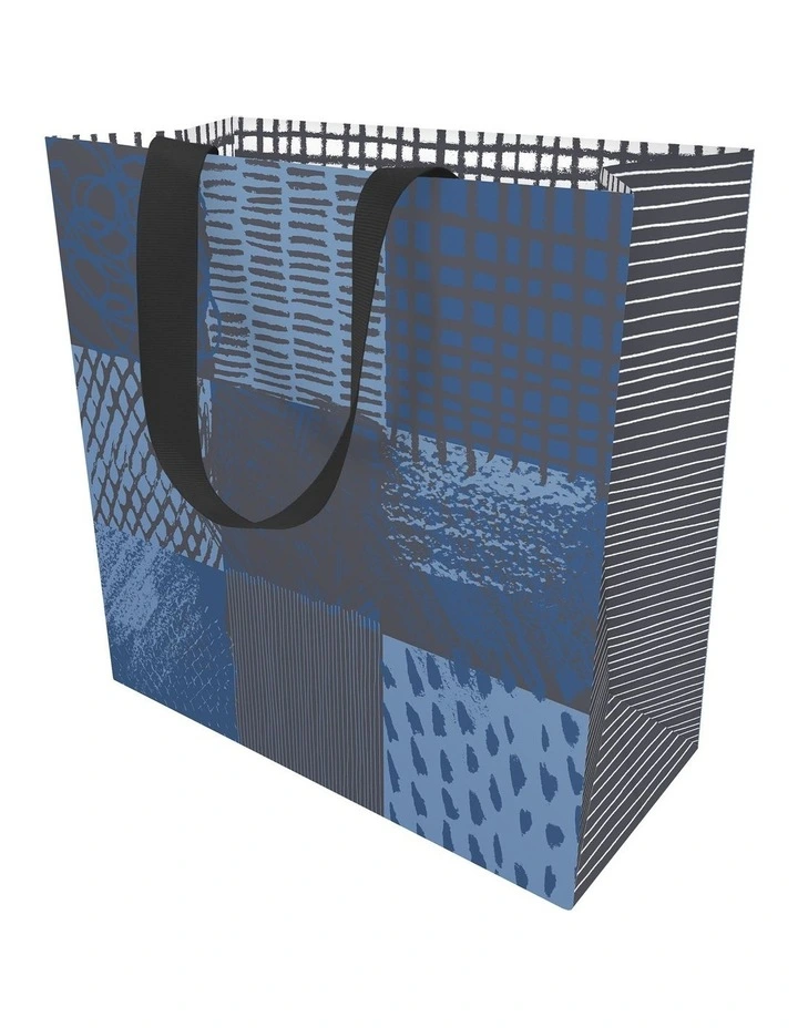 Large Gift Bag in Scratchy Patchy
