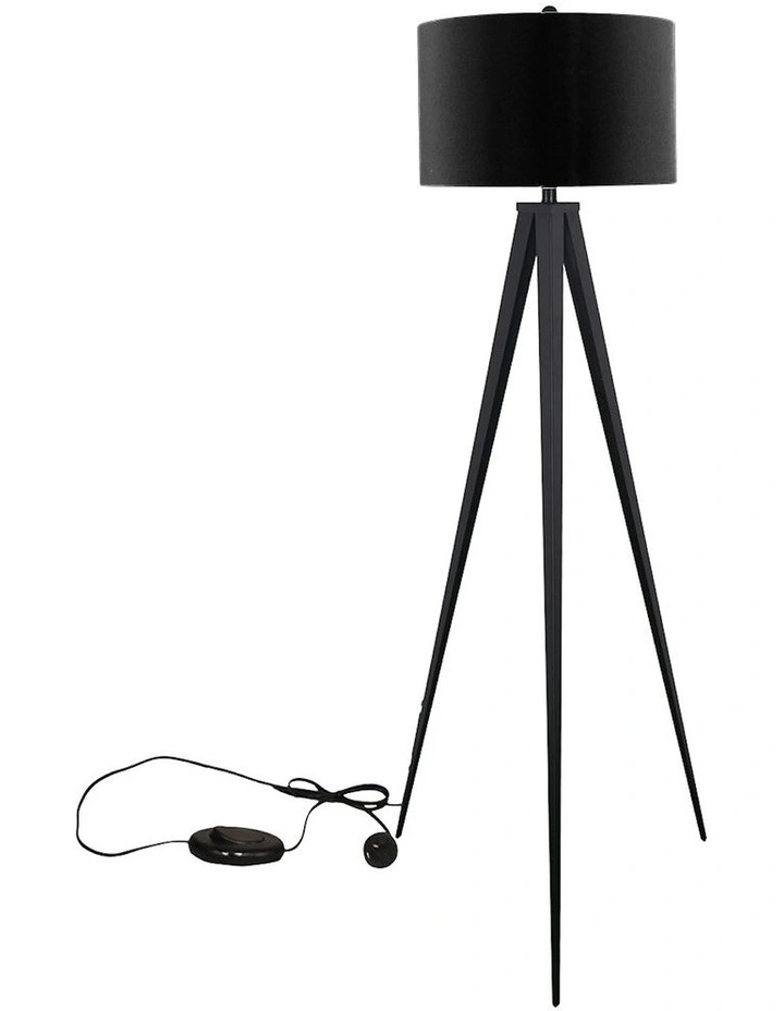 Tripod Floor Lamp in Black