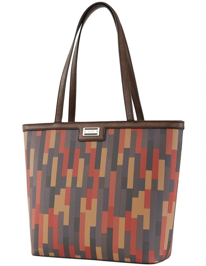 Pip Tote Bag in Orange Multi