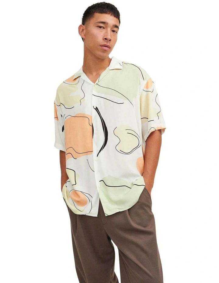 Jeff Moreno Resort Shirt in White