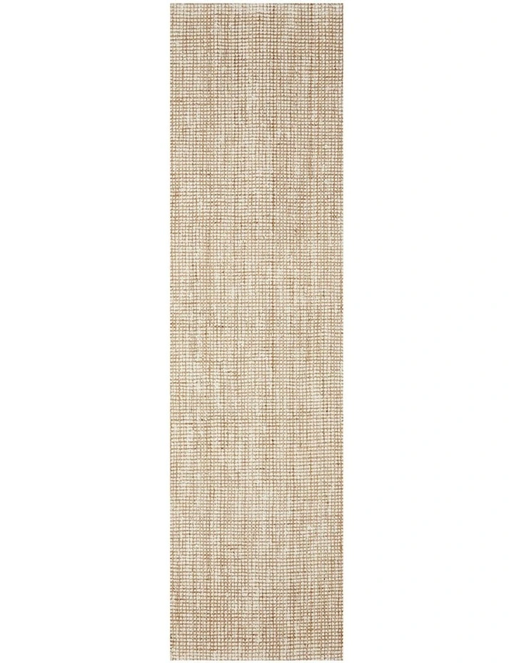 Madras Marlo White Runner Rug