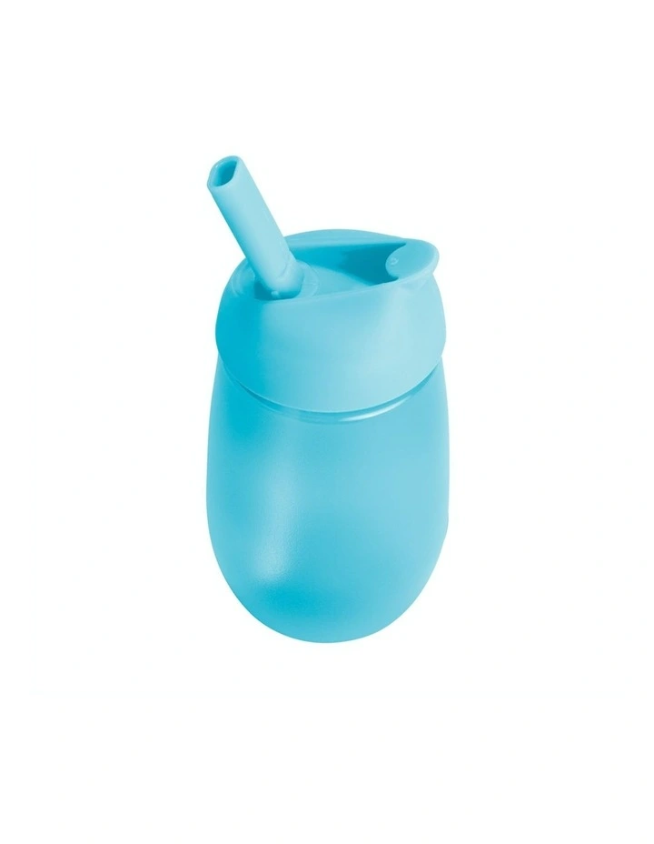 Simple Clean Straw Cup 10oz in Blue
