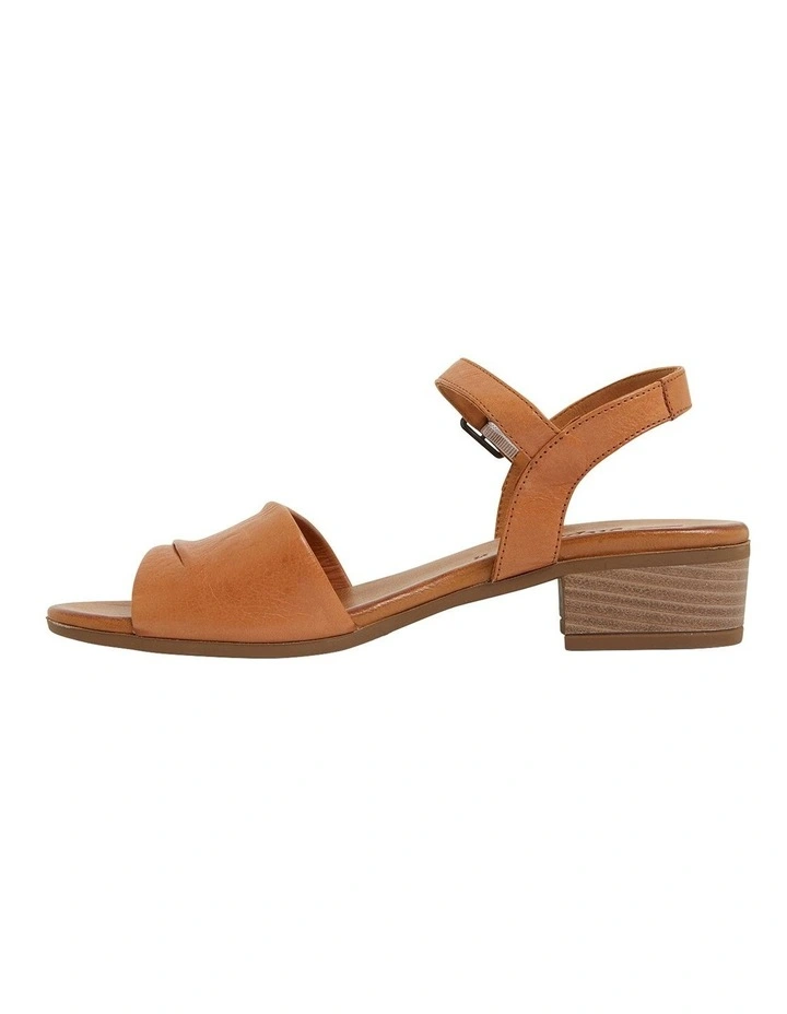 Maisy Sandals in Cognac Leather