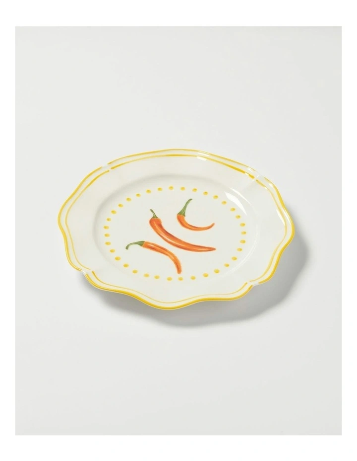 Capri 2.0 Side Plate in Yellow