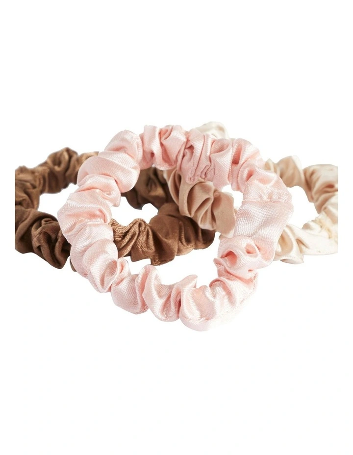 Mini Scrunchie in Neutral Blush
